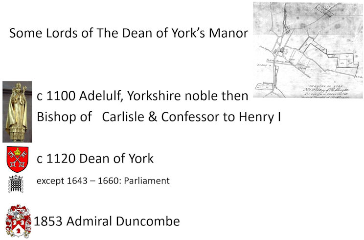 Deans of York